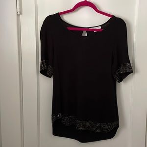 Rose + Olive black top. Worn once.